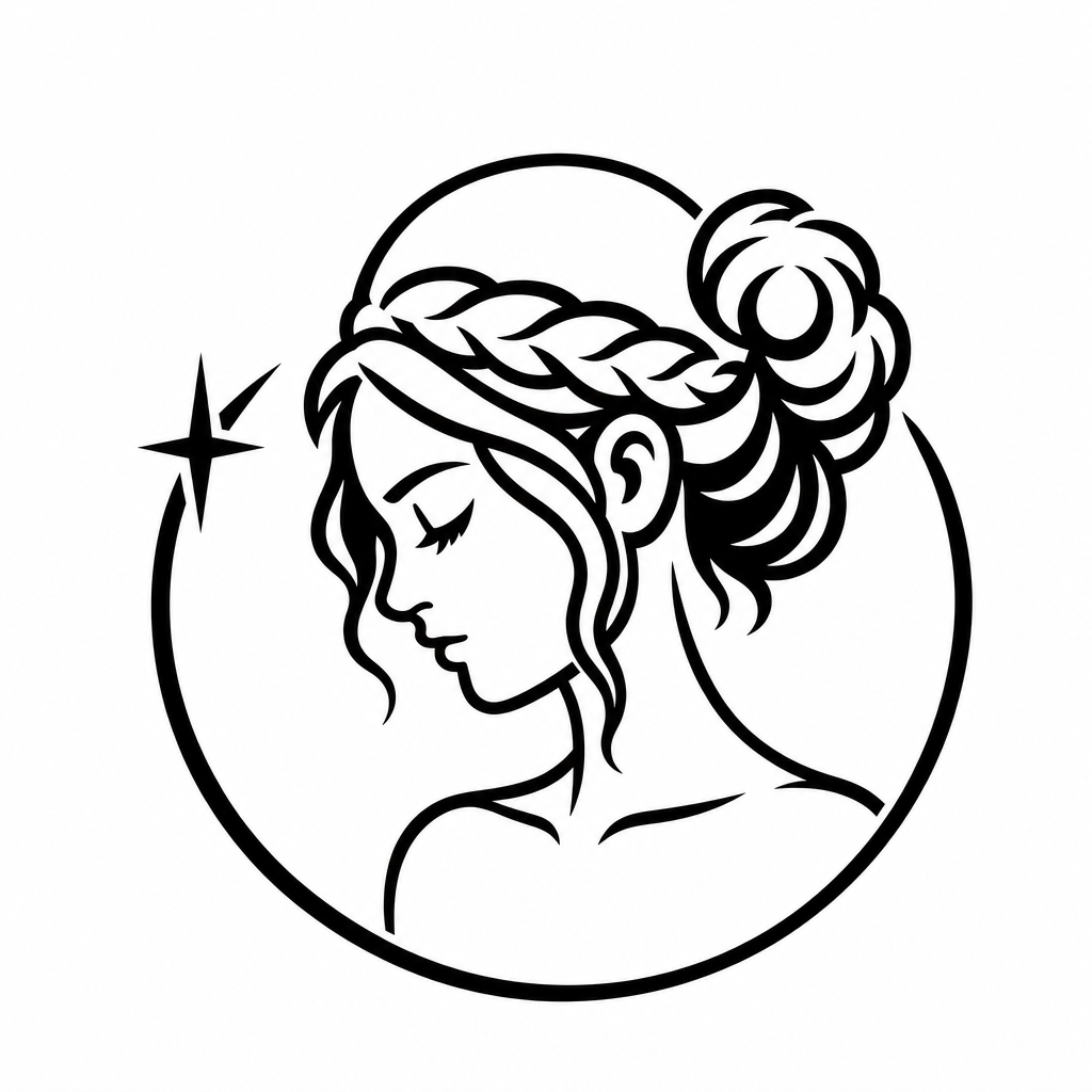 Line-art portrait resolving out of black ink — the brain assembling context out of your data.